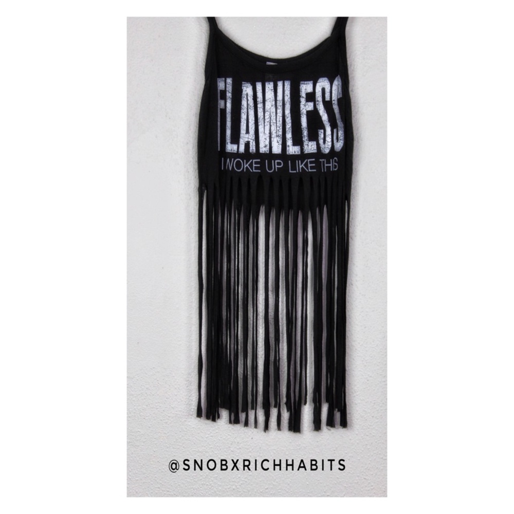 Flawless Fringed Crop Top